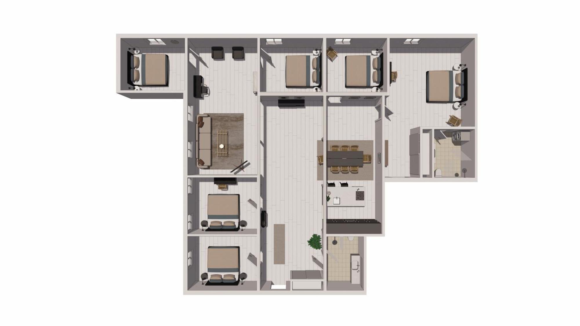 Spacious Centrally Located In Cph's Old Town Lejlighed København